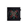 Red Green LED Traffic Signal Light with Red Cross and Green Arrow